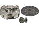 Meccanismo a 6 leve completo di disco centrale metalceramico - con disco presa di forza e cuscinetto reggispinta - Piatto Ã