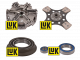 Clutch kit with pressure plate, clutch thrust bearing, clutch guiding bearing, bolts and clutch plate