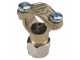 FIXES NICKEL-PLATED BRASS NOZZLE FOR WEEDING BOOMS, FOR 1/2