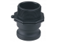 MALE adapter with MALE thread