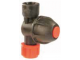 THREADED NOZZLE HOLDER FOR WEEDING WITH DIAPHRAGM CHECK VALVE