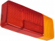 Right cover (red-orange)