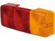 Leuchtenglas hinten rechts und links (rot-orange)