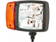 Main headlamp complete with bulbs with RIGHT direction indicator