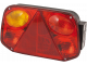 LEFT REAR LAMPS WITH CABLE BUSH FOR BUMPER BACKS OF AGRICULTURAL TRAILERS 35271-35272-35273-36410-35740-36411