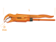 Pipe wrenches, Swedish model, 45° slim jaws