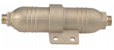 Brass torpedo filter with cartridge