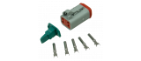 DEUTSCH 4 ways male connector Kit 