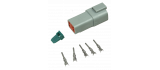 DEUTSCH 4 ways female connector Kit 