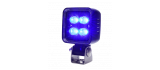 Lampe de travail LED bleue 12/70V