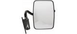 Specchio CPL nero dx vetro bianco PER CABINE