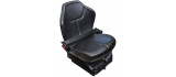 SEAT WITH SUSPENSION AND SLIDE RAILS TYPE PS40