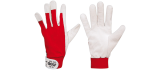 LEATHER-COTTON GLOVES