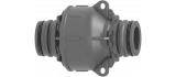 Foot valve with T5 couplings