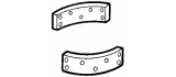 Klotz aus Gewebe für Bremsband 15092